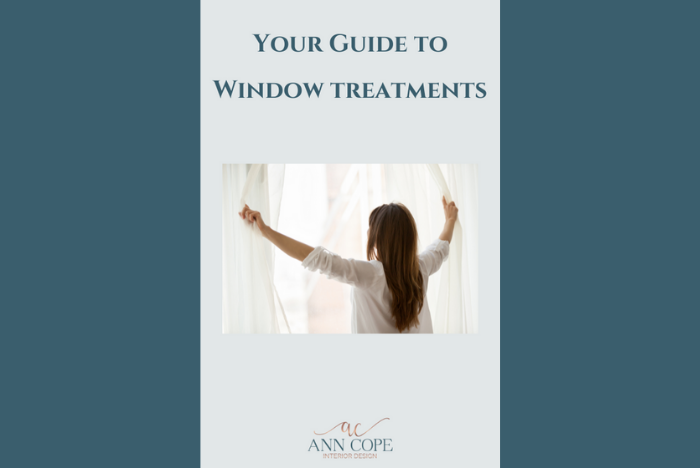 Window Treatments by Ann Cope