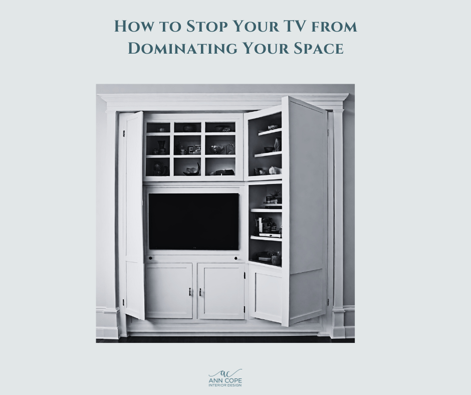 How to Stop Your TV from Dominating Your Space